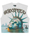 Godspeed Sunken Liberty White Sleeveless Tee