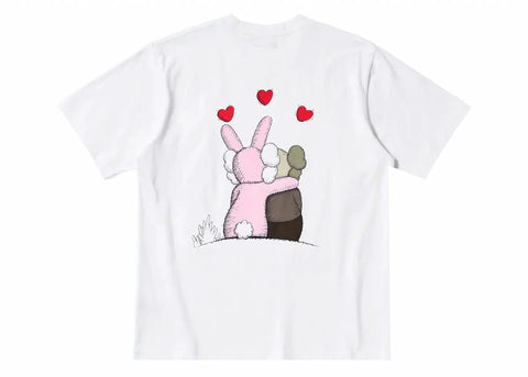 Kaws Andy Warhol Kisses White Tee