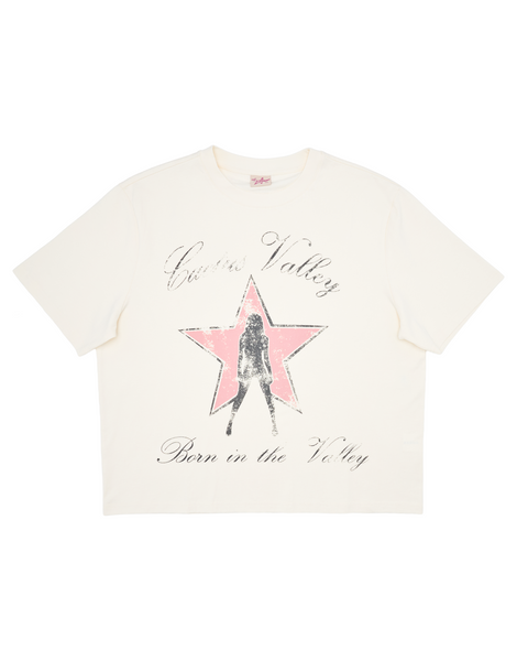 AZVA Studios Star Girl Cream Tee
