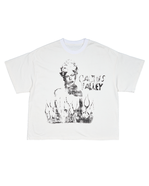 AZVA Studios Cactus Lady White Tee