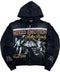Mixed Emotion Broken Wings Black Zip Up