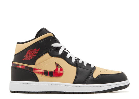 Tartan Swoosh Jordan 1 Mid