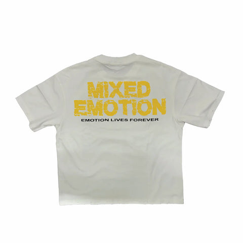 Mixed Emotion Forever White Tee