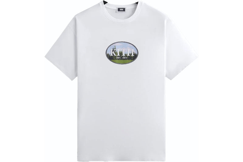 Kith Mountain Scene White Tee