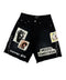 Mixed Emotion Chaos Black Carpenter Shorts