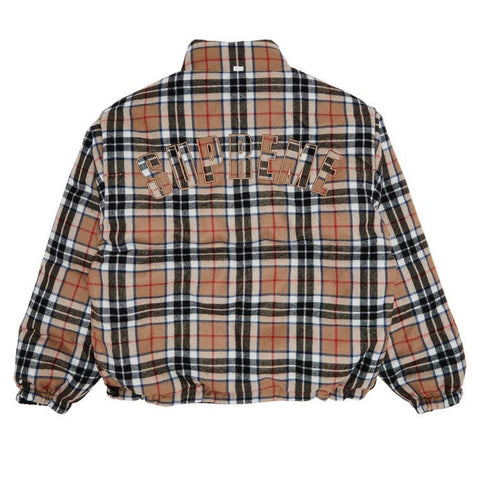 Supreme Burberry Reversible Puffer Jacket