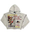 Mixed Emotion Broken Halo Grey Zip Up