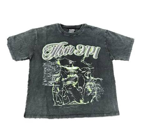 Floor 914 Roman Black Tee