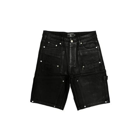 Mixed Emotion Worker Wax Black Shorts