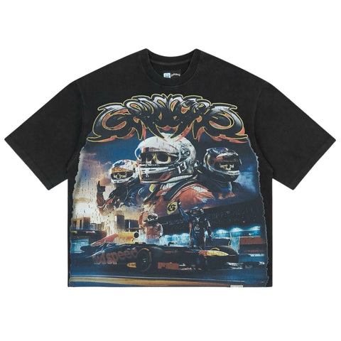 Godspeed Front Runners Black Tee