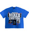 Mixed Emotion Lost Identity Blue Tee