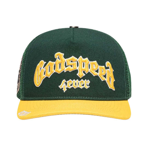 Godspeed GS Forever Green/Yellow Trucker