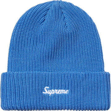 Supreme Loose Gauge Blue Beanie