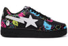 Bape Complexcon Black/Multi Color Bapestas
