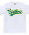 Bape Green/Yellow Varsity Baseball White Tee