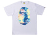 Bape Tie Dye Big Ape White Tee