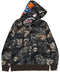 Bape Tree Edge Camo Shark Full Zip