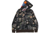 Bape Tree Edge Camo Shark Full Zip
