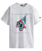 Kith Russell Athletic Queens College Jazz Vintage White Tee
