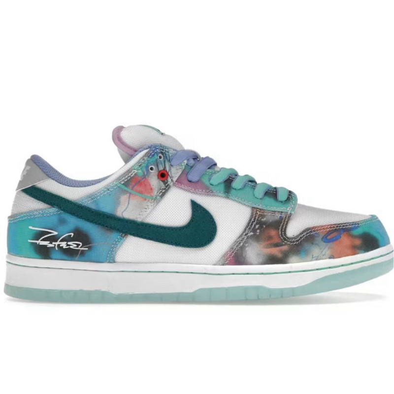 Futura Laboratories Bleached Aqua SB Dunk Low