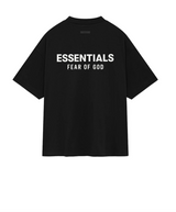 Essentials FW24 Black Crewneck Tee