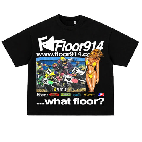 Floor 914 Race Girl Tee