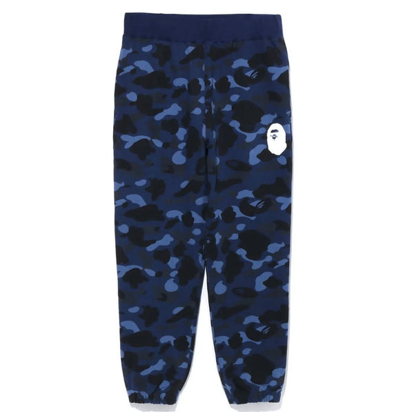 Bape Navy Camo Wide-Fit Sweatpants