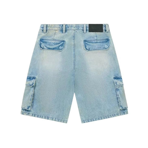 RTA Joseph Frayed Indigo Dusk Jorts
