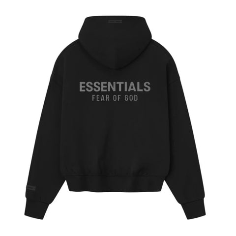Essentials FW25 Jet Black Zip Up