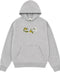 Denim Tears Floral Logo Grey Hoodie