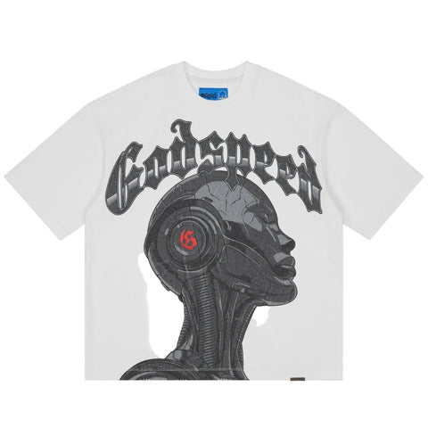 Godspeed Alexa White Tee