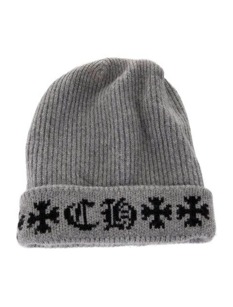 Chrome Hearts Big Daddy Grey Beanie