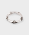 Chrome Hearts Plus And Bones Silver Ring