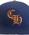 Chrome Hearts CH Cobalt/Orange 5 Panel Hat
