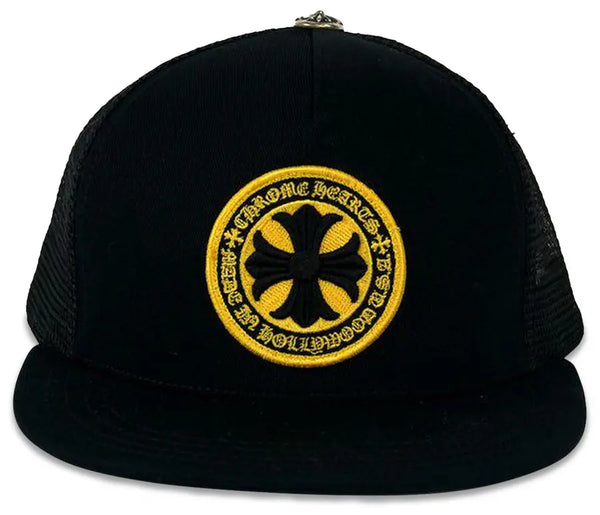 Chrome Hearts CH Plus Black/Yellow Trucker
