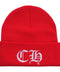Chrome Hearts CH Red Beanie
