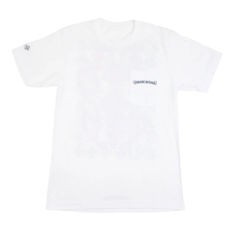 Chrome Hearts Eye Chart Dagger White Tee – Courtside Kicks