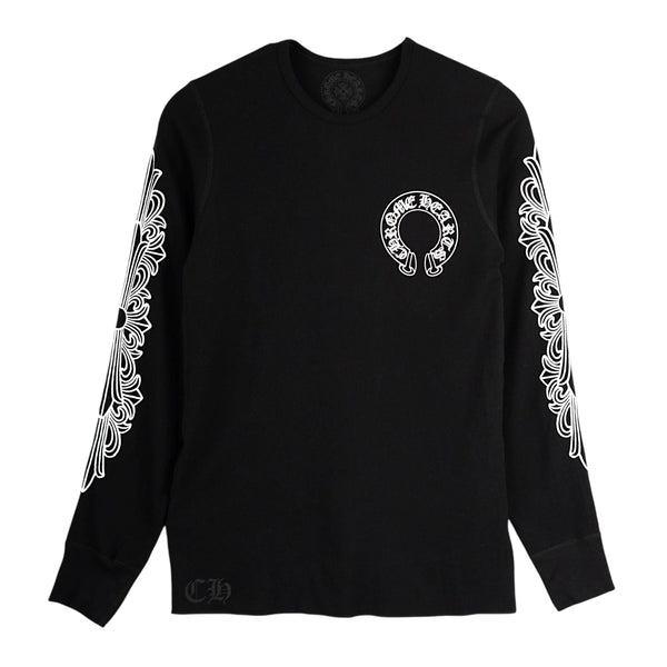 Chrome Hearts Floral Horseshoe Black Thermal
