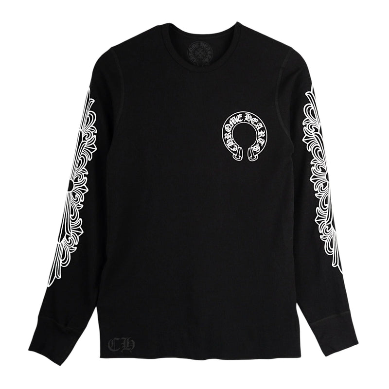 Chrome Hearts Floral Horseshoe Black Thermal