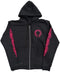 Chrome Hearts Horseshoe Floral Black/Pink Zip Up