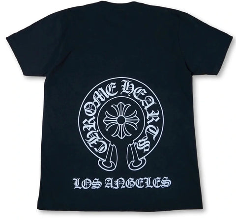 Chrome Hearts Horseshoe LA Exclusive Black Tee