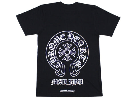Chrome Hearts Horseshoe Malibu Exclusive Black Tee