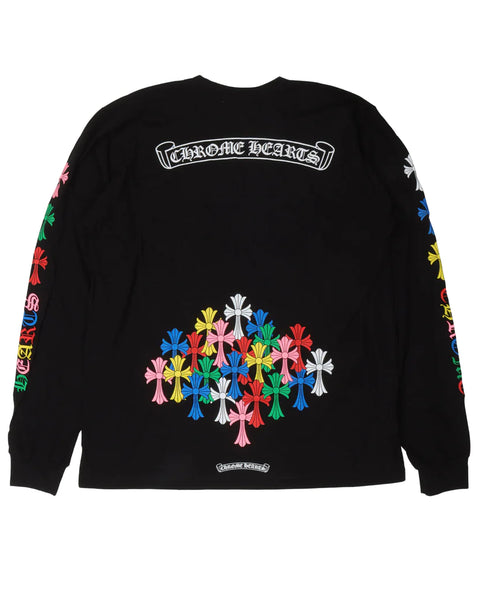 Chrome Hearts Multi Color Cross Black L/S