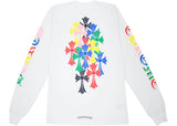 Chrome Hearts Multi Color Cross White L/S