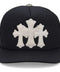 Chrome Hearts Pony Hair Cemetery Black Trucker
