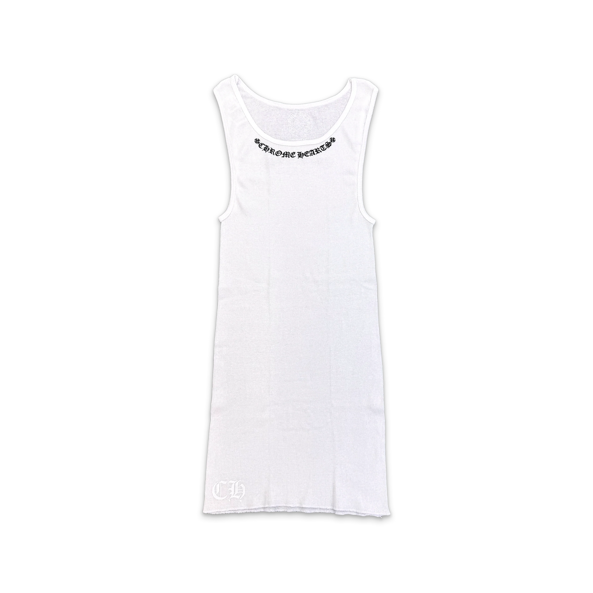 Chrome Hearts Scroll White/Black Tank – Courtside Kicks
