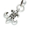 Chrome Hearts Silver Fleur Pendant