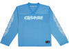 Chrome Hearts Sports Mesh Warm Up Blue L/S Jersey