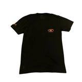 Chrome Hearts Triple Orange Cross Hollywood Black Tee