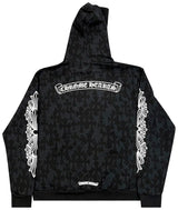 Chrome Hearts Floral Cemetery Black Hoodie